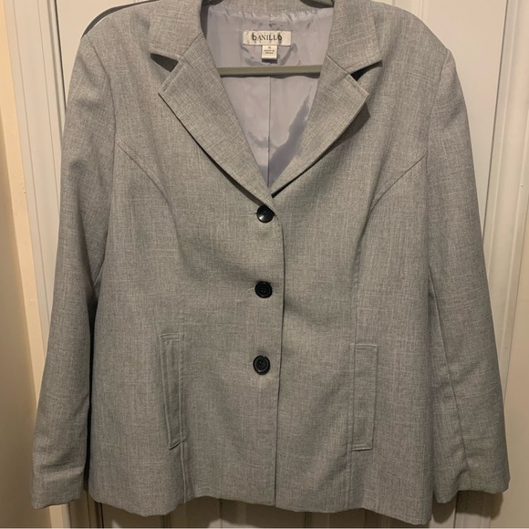 Size 16 two piece pant suit women’s office wear for work pants & blazer included - Picture 2 of 6